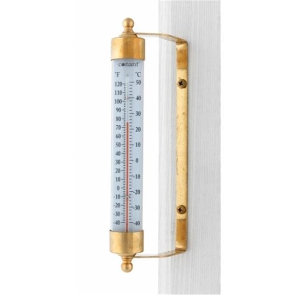 Weems & Plath Weems & Plath/conant Brass T1FLB Brass Vermont Outdoor Thermometer T1FLB
